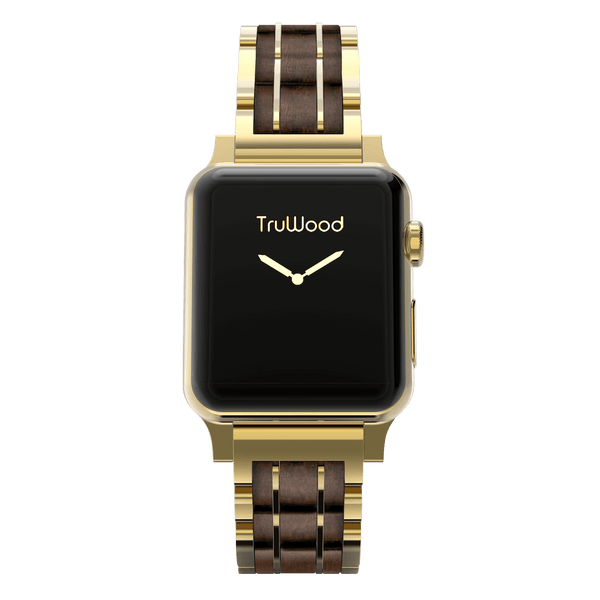 Black and best sale gold watch band