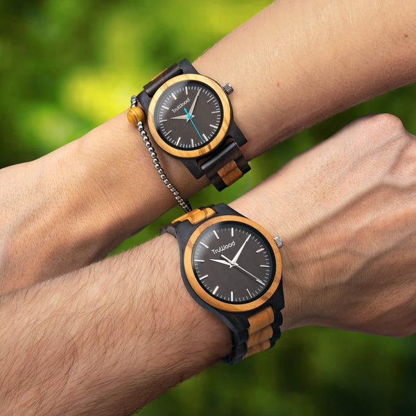 Match His and Her Wooden Wrist deals Watches